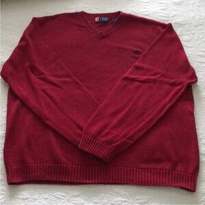 Chaps Ralph Lauren Classic Fit Knitted V-Neck Sweater